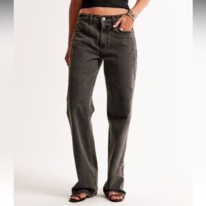 Low rise baggy jean